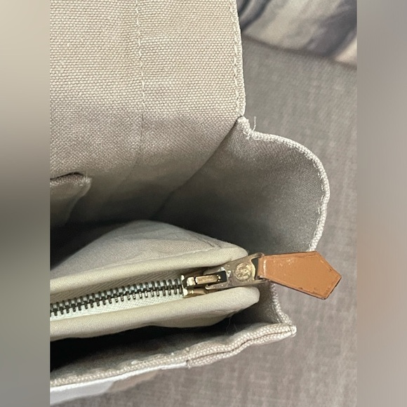 HERMÈS TAPIDOCEL CANVAS CLUTCH/POUCH/TRAVEL BUSINESS🌸2 BAGS⭐️ALWAYS AUTHENTIC⭐️ - Picture 4 of 15